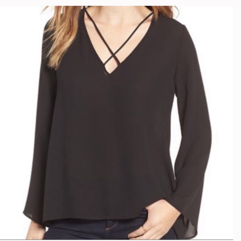 Cross Front Blouse